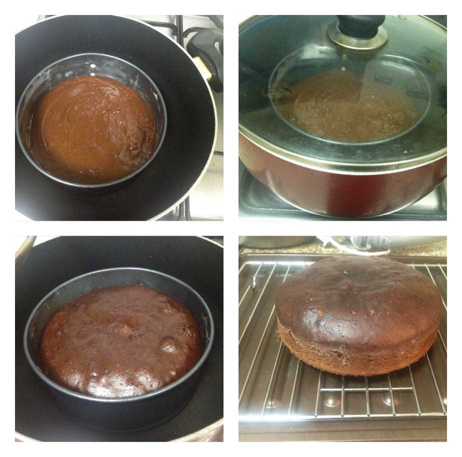 How to make black forest cake Black forest cake recipe without oven