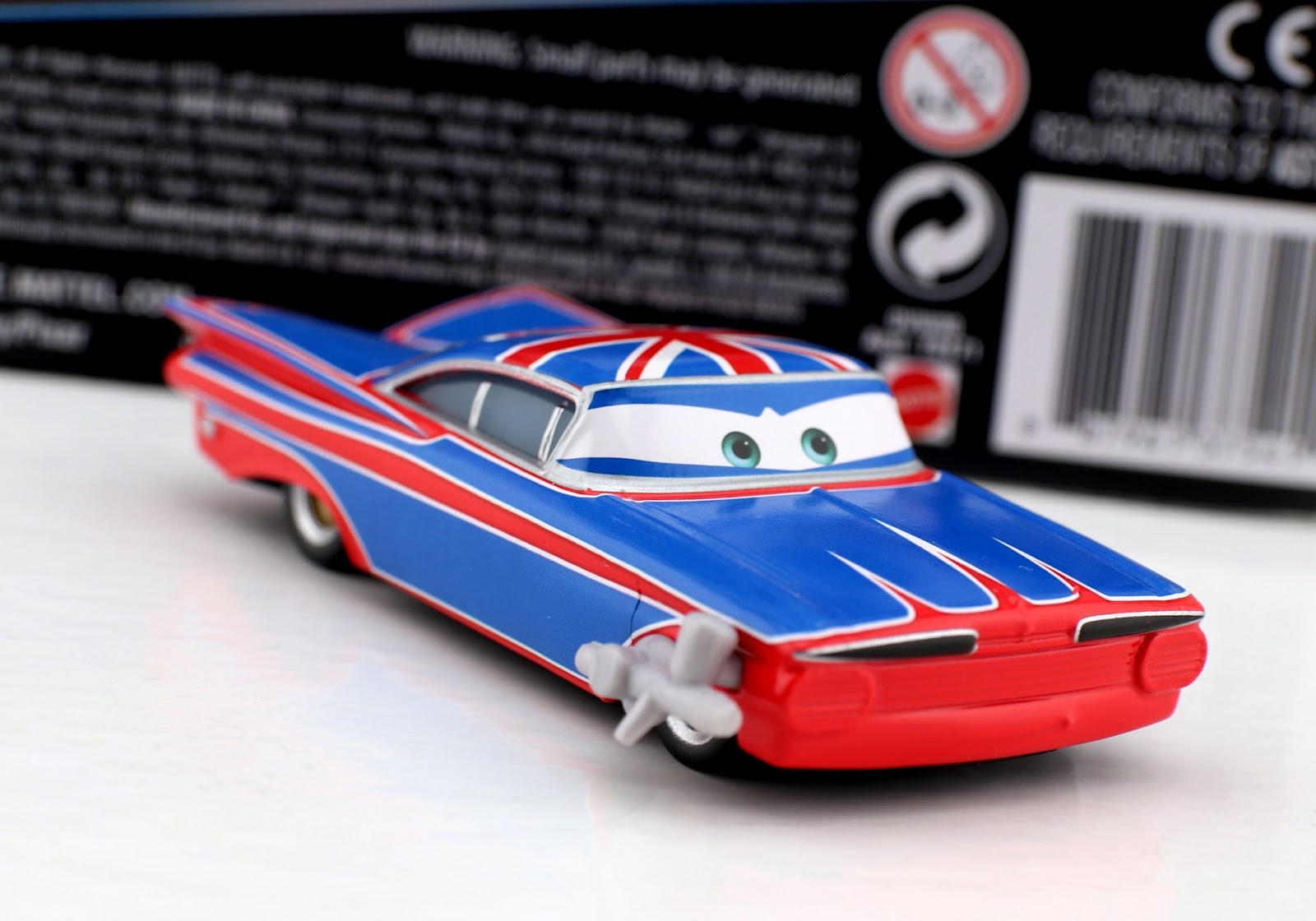 Dan the Pixar Fan Cars 2 Body Shop Union Jack Ramone