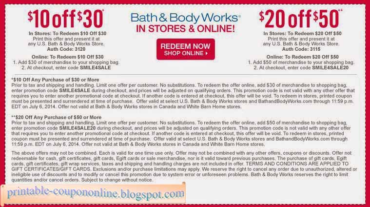 Printable Coupons 2021: Bath And Body Works Coupons
