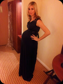 33 weeks pregnant, tiffany rose dress, maternity wear, huge pregnant bump
