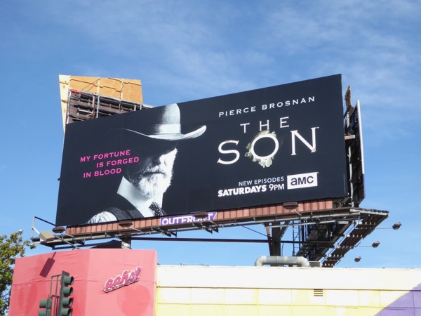The Son season 1 billboard Sunset Strip The Son season 1 billboard