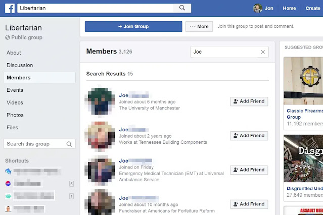 أصدقائك على Facebook أصدقائك على Facebook
