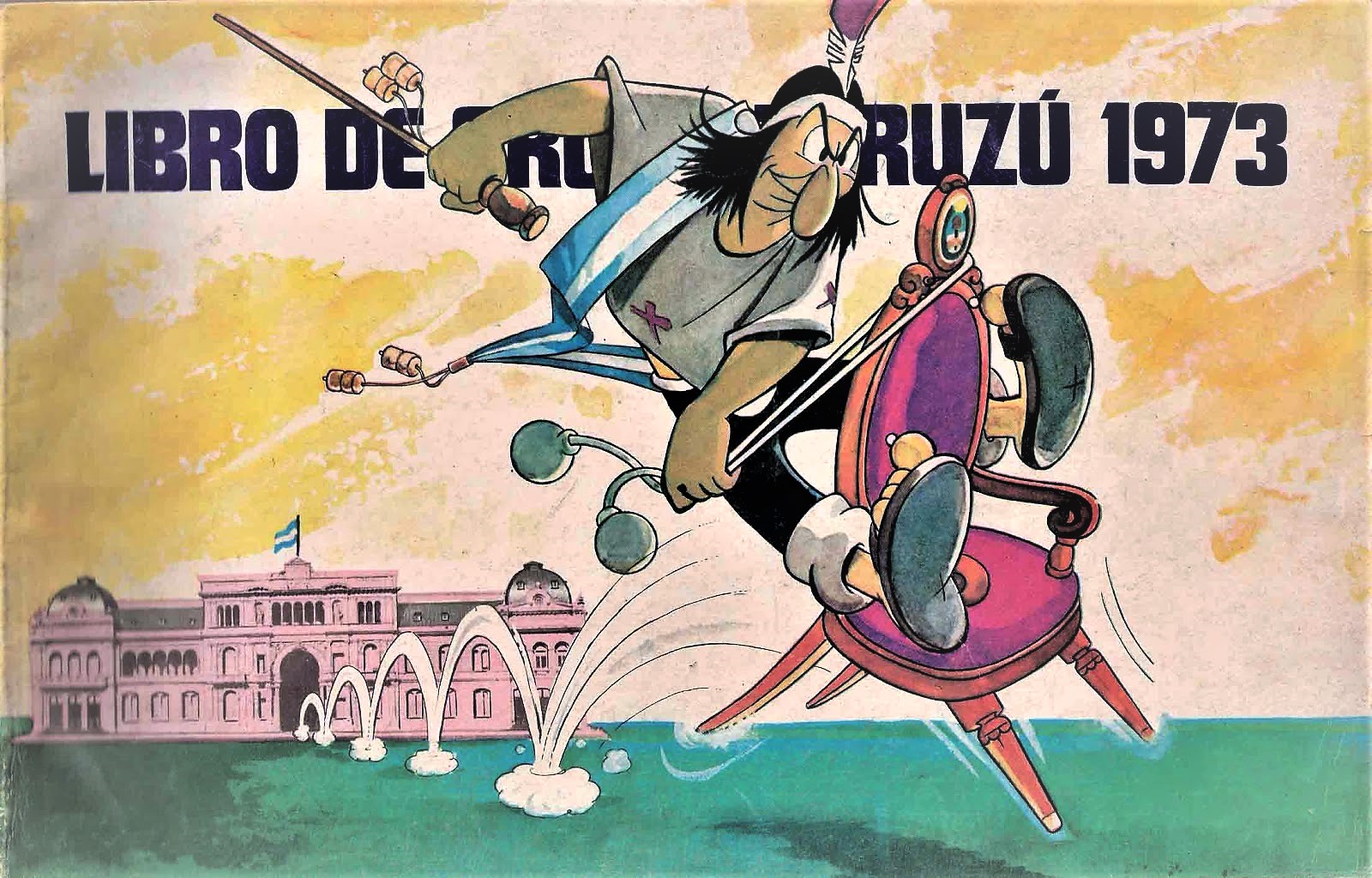 Banderas de Argentina y de todo el mundo Patoruzú en sus banderas ¡Huija, chei!