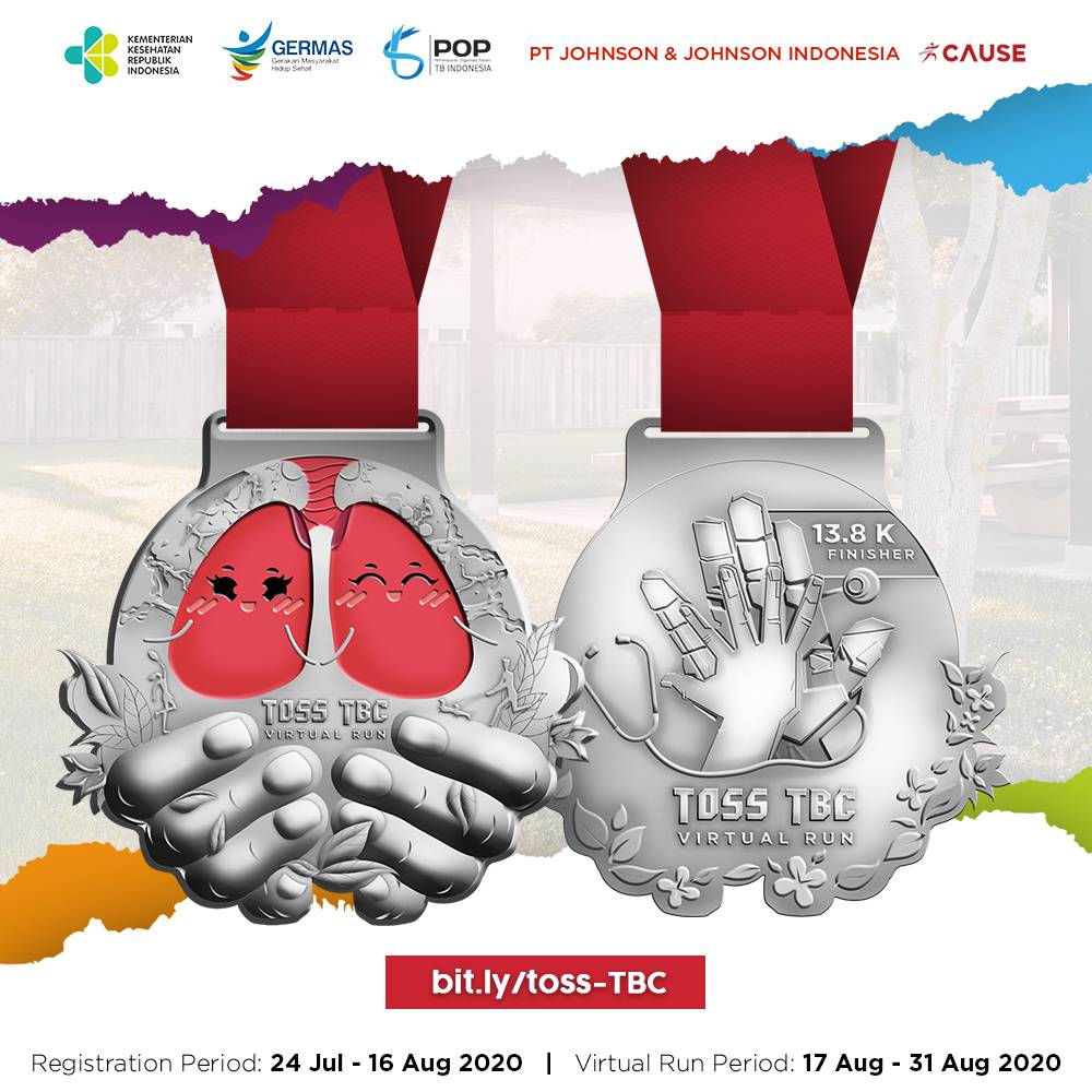 Temukan Obati Sampai Sembuh TBC - TOSS TBC Virtual Run • 2020 Temukan Obati Sampai Sembuh TBC - TOSS TBC Virtual Run • 2020