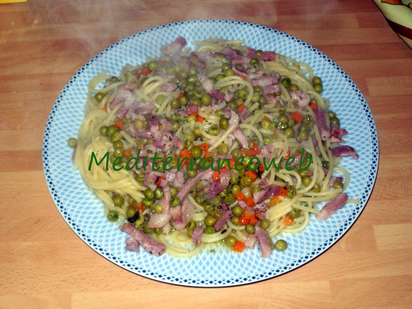 PASTA E PISELLI IN BIANCO