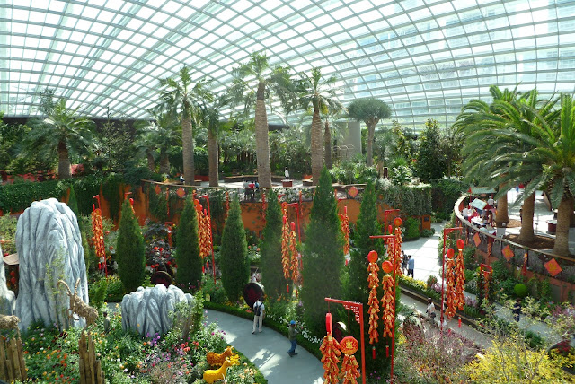 Flower Dome w Singapurze