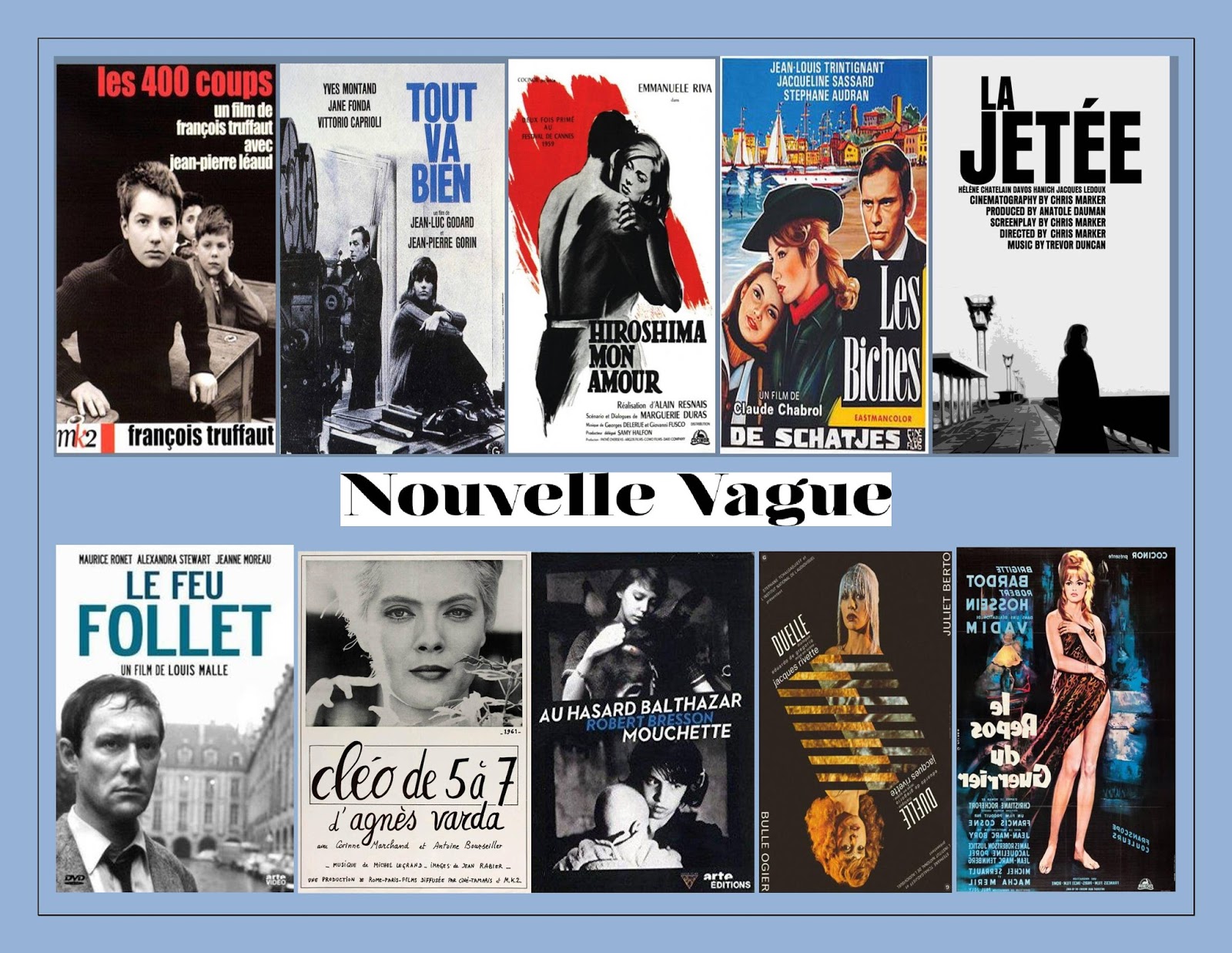 "CINE PARA TODOS" LA NOUVELLE VAGUE