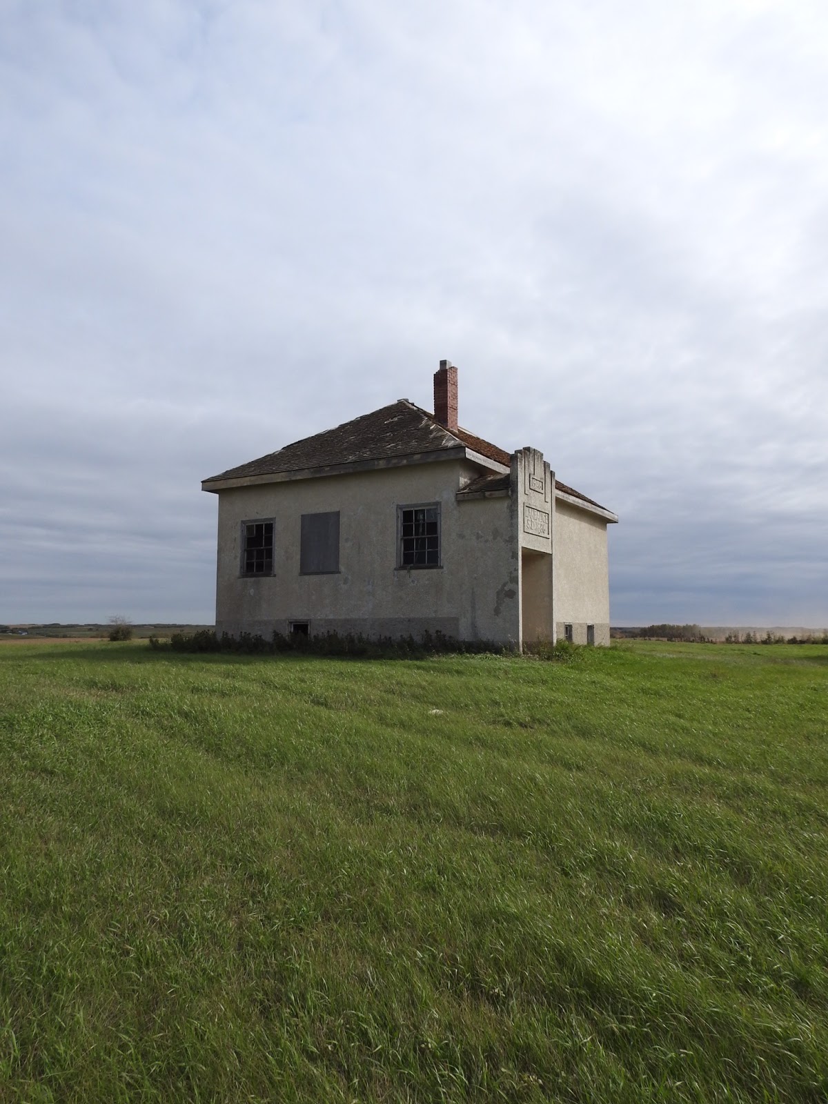 The view from here Lake Alice School, Minburn County, Alberta