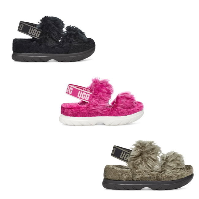 The Key To Chic: UGG Fluff Sugar Platform Sandals Review