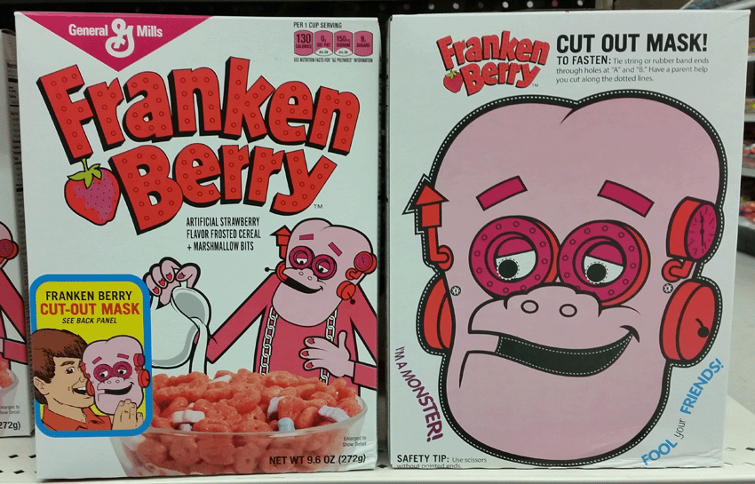 The Retro Dad Retro Monster cereal boxes are back on shelves