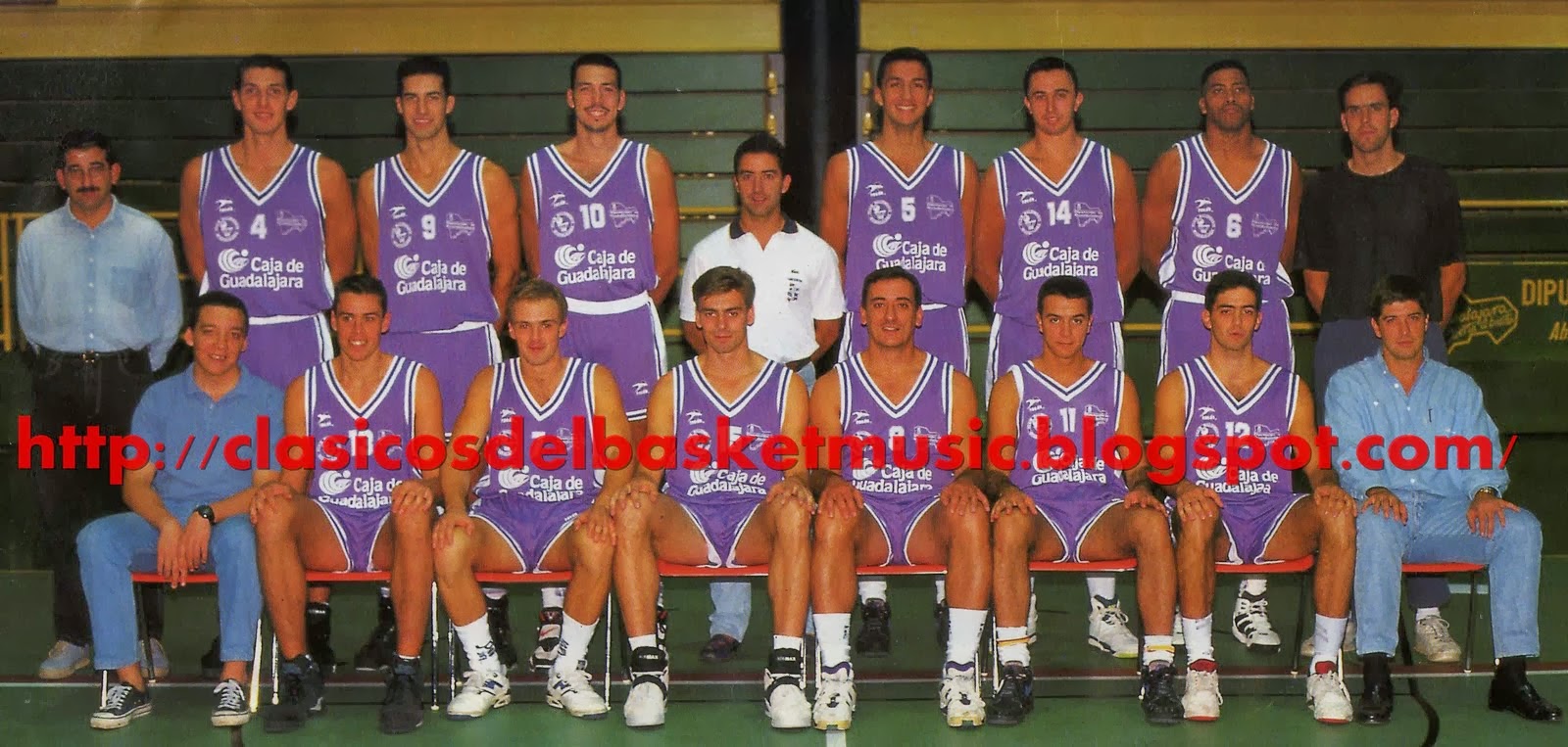CLASICOS DEL BASKET AND MUSIC CLUB BALONCESTO GUADALAJARA 199394