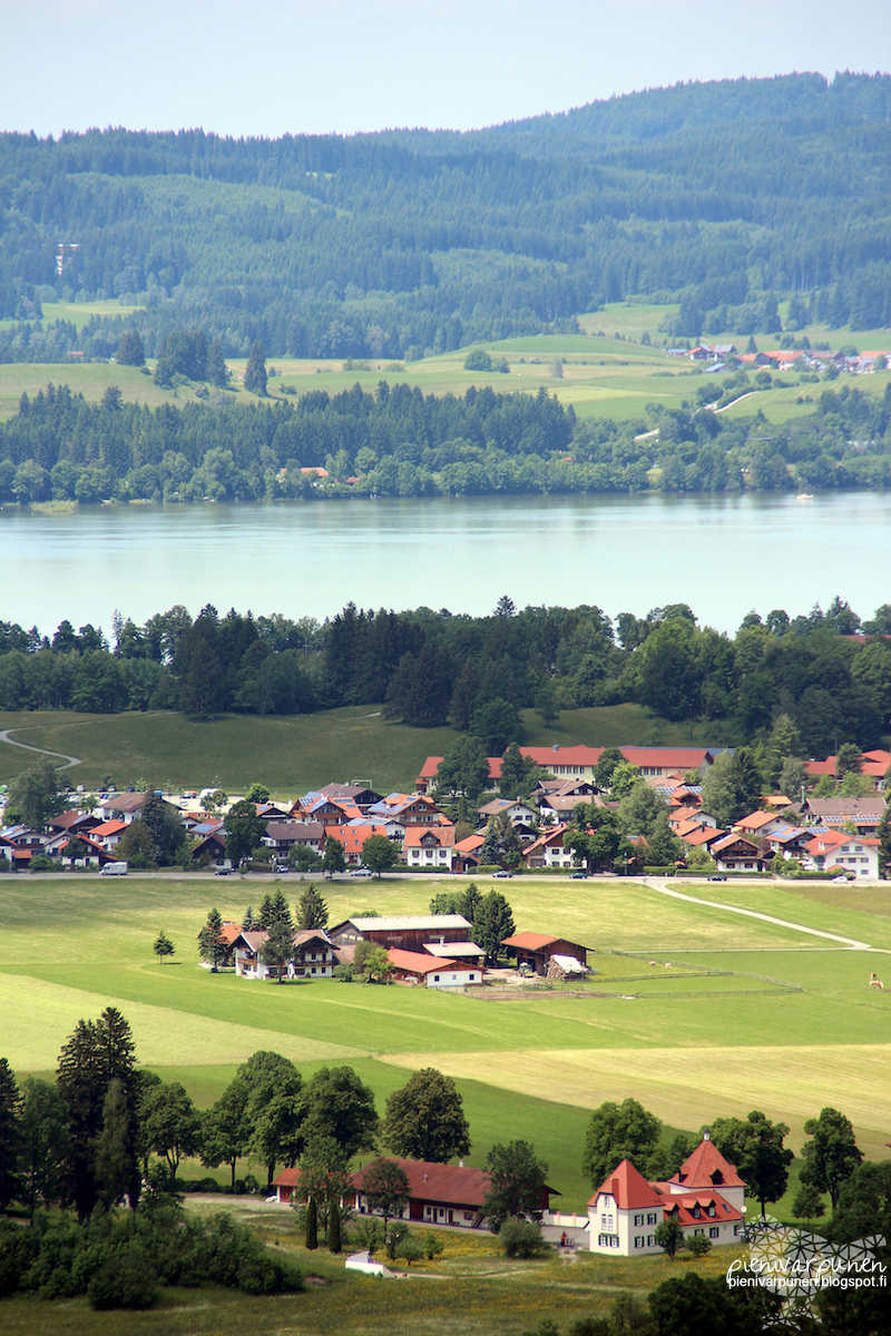 interrail-saksa-füssen-neuschwanstein-linna