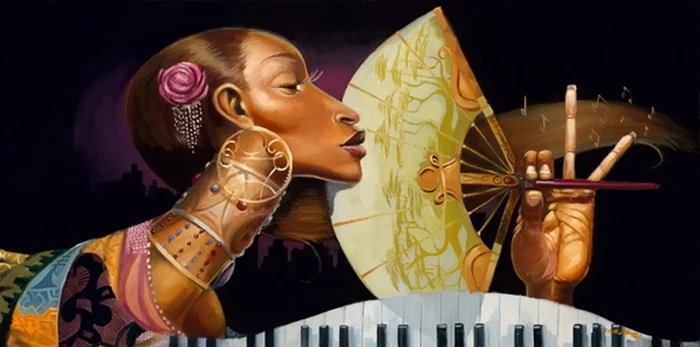 Frank Morrison | African American painter | The Urban Jazz