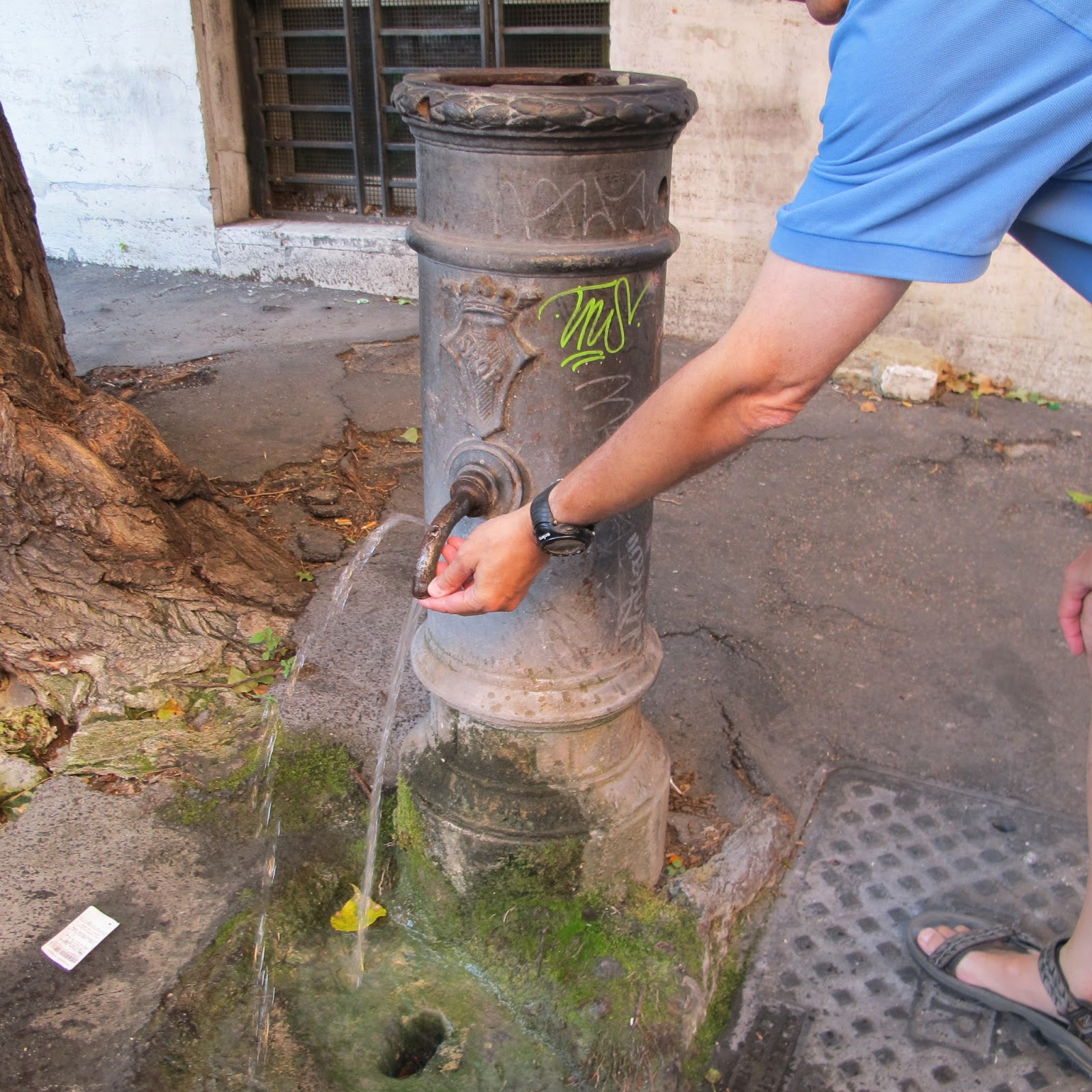 A Virtual Postcard Roman Water Fountains