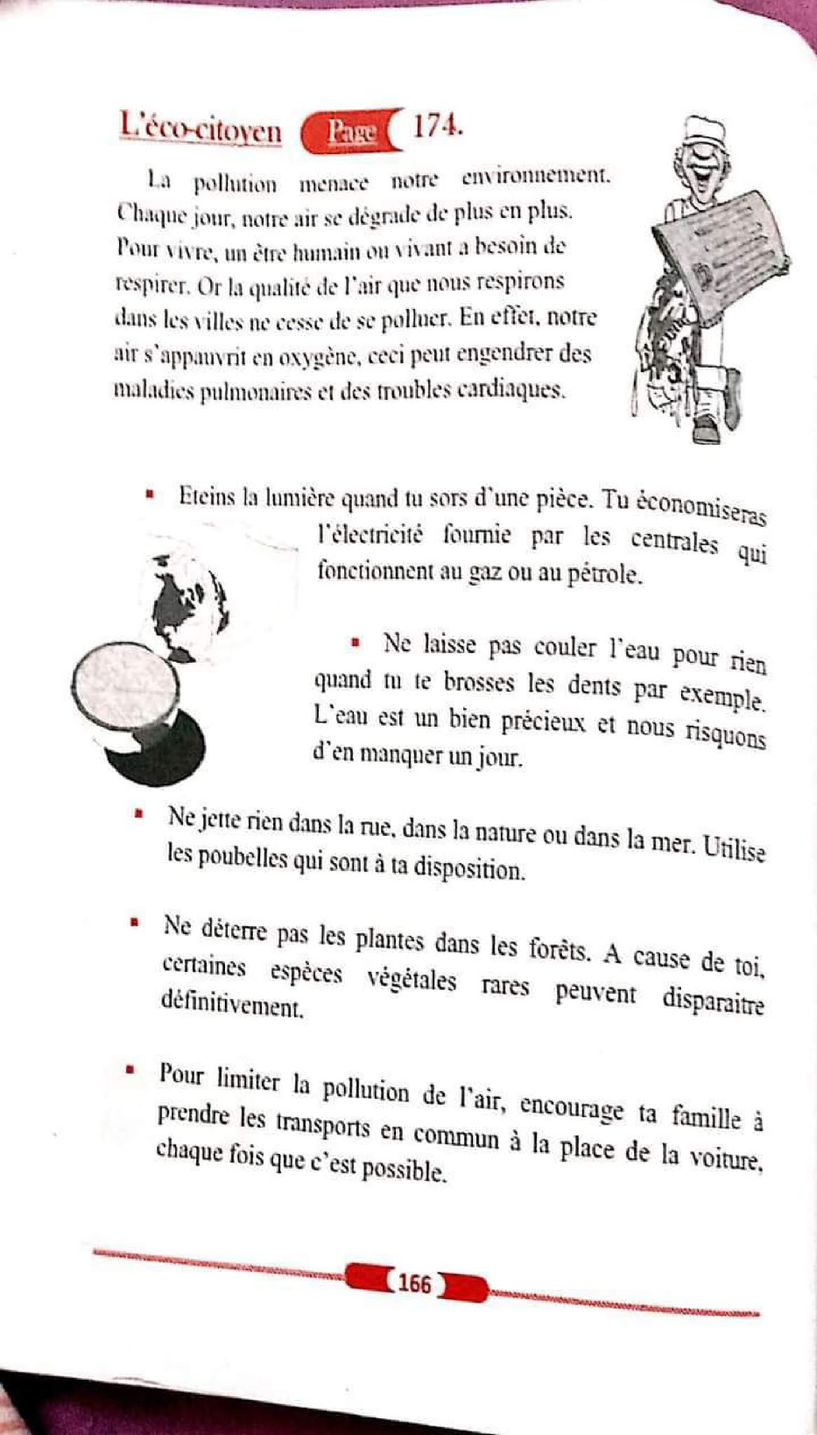 حل تمارين صفحة 174 الفرنسية للسنة الأولى متوسط الجيل الثاني
