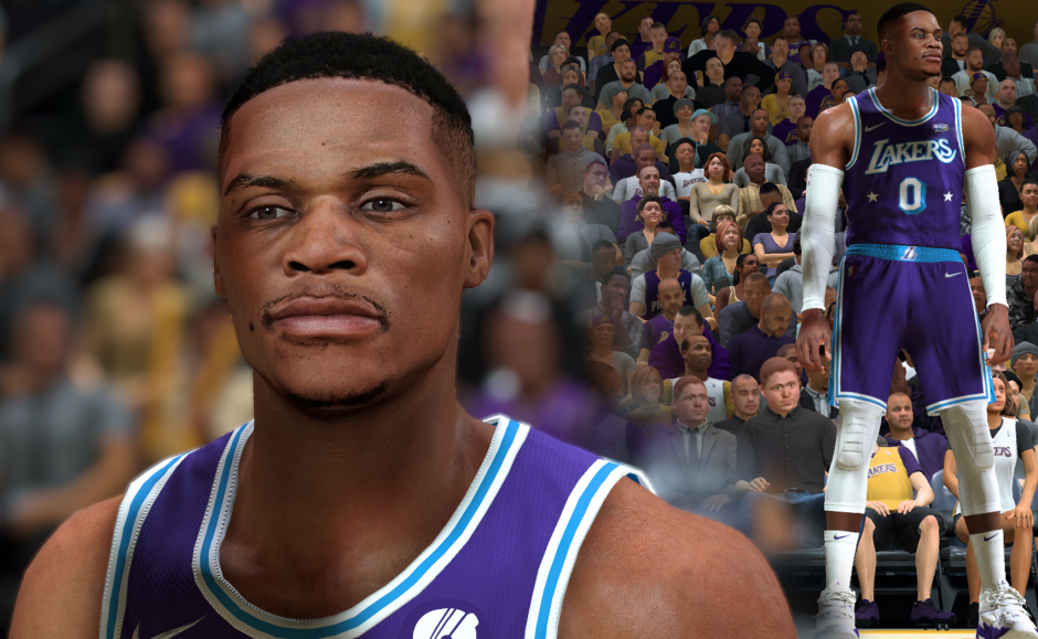 Russell Westbrook Cyberface by PPP | NBA 2K22