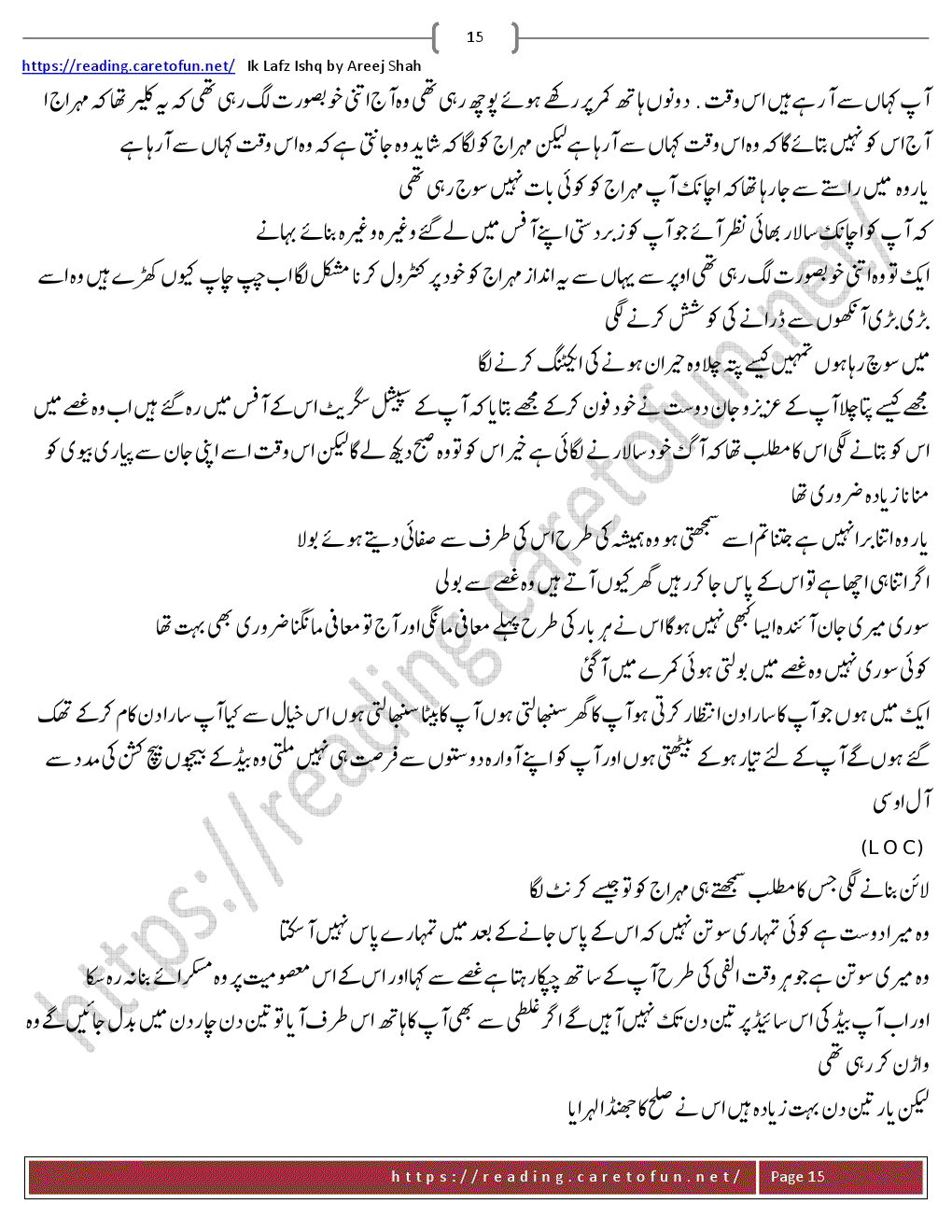 areej shah novel