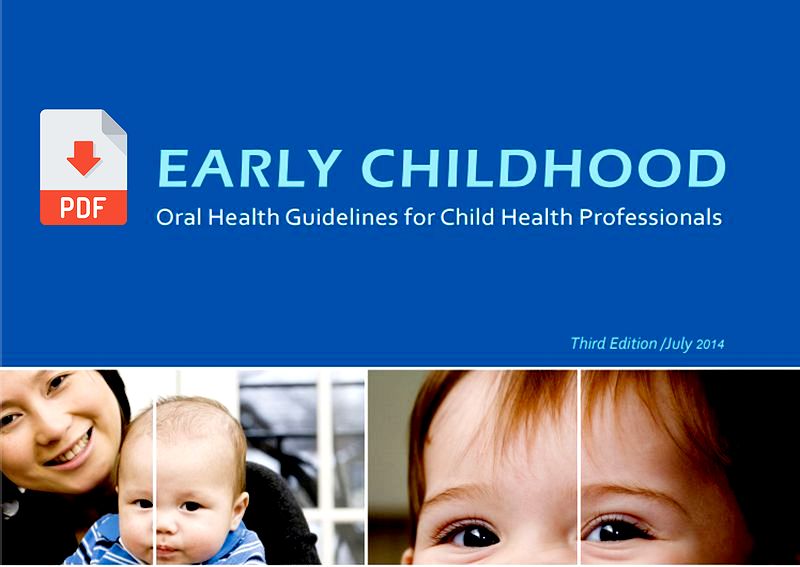 PDF Early Childhood Oral Health Guidelines OdontoFarma