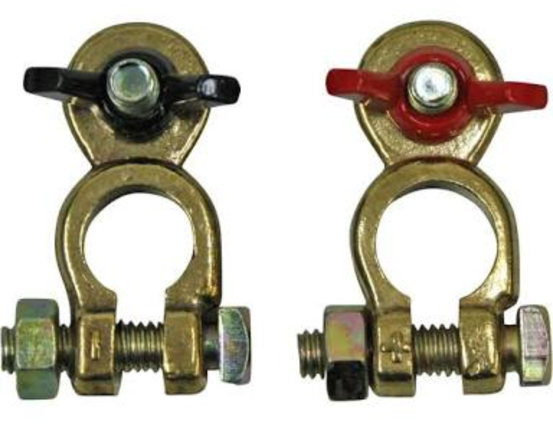 PREDATOR'S CHOICE CLEAN BATTERY TERMINALS IN THE PROPER WAY