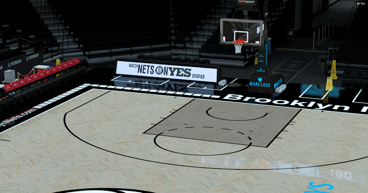 NBA 2K22 Realism Brooklyn Nets Barclays Center Arena by YKWL & SRT