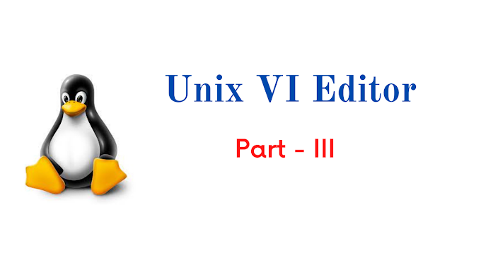 VI Editor Part Three