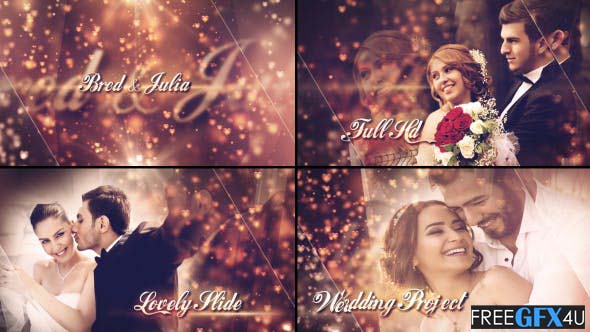 Videohive Lovely Wedding Slideshow