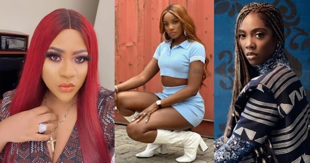 Nkechi Blessing reacts to Tiwa Savage and Seyi Shay’s public fight, says: “Abuse me online, say HI in real life like nothing happened? Nlu tie baje ni ooo”