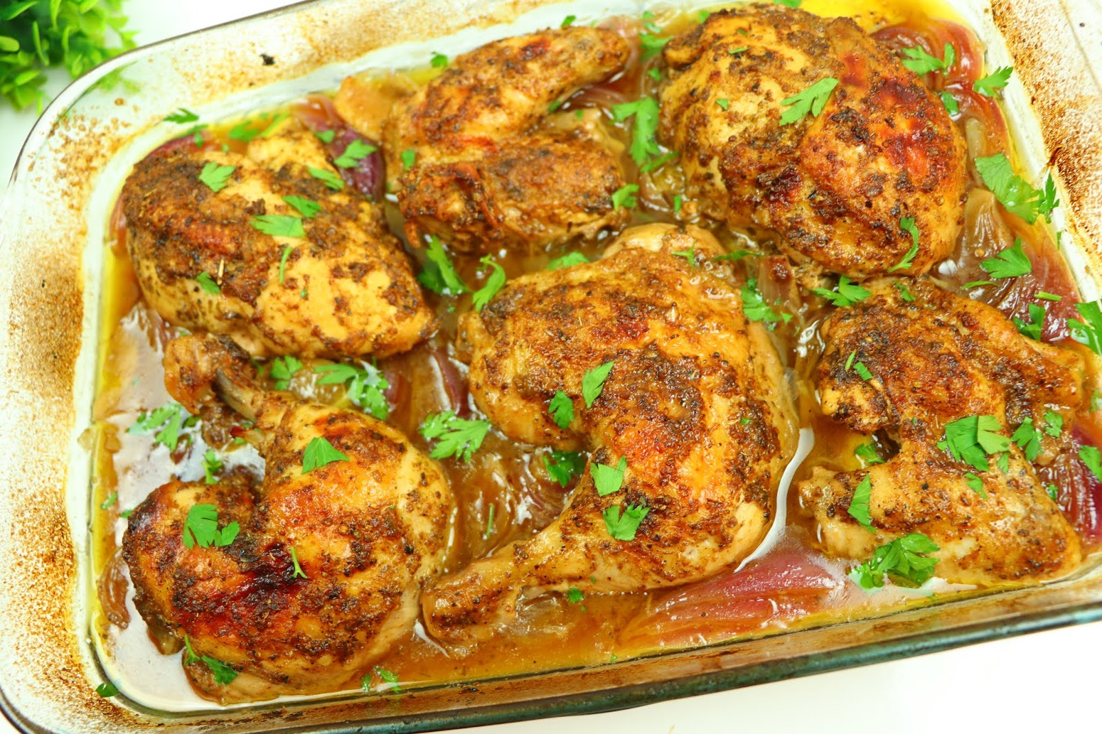 صينية دجاج بالليمون والثوم والبصل أسرع وأطيب وجبة غداء ممكن تعملوها خطيرة تستحق التجربة مع رباح محمد الحلقة 812