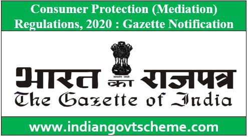 Consumer Protection (Mediation) Regulations