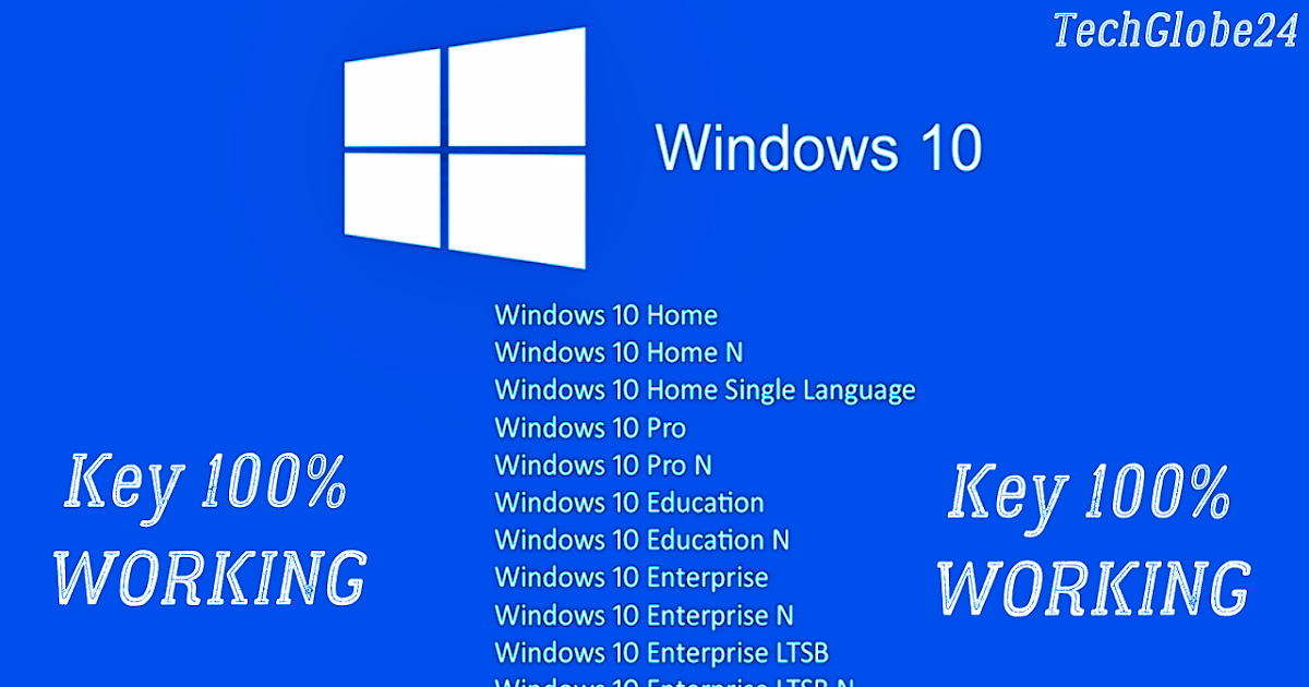 windows 10 pro key 100 working