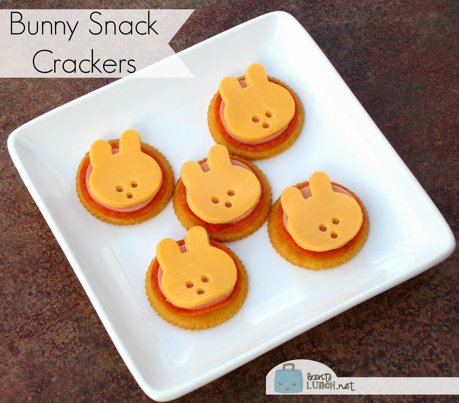 Make Bunny Snack Crackers!