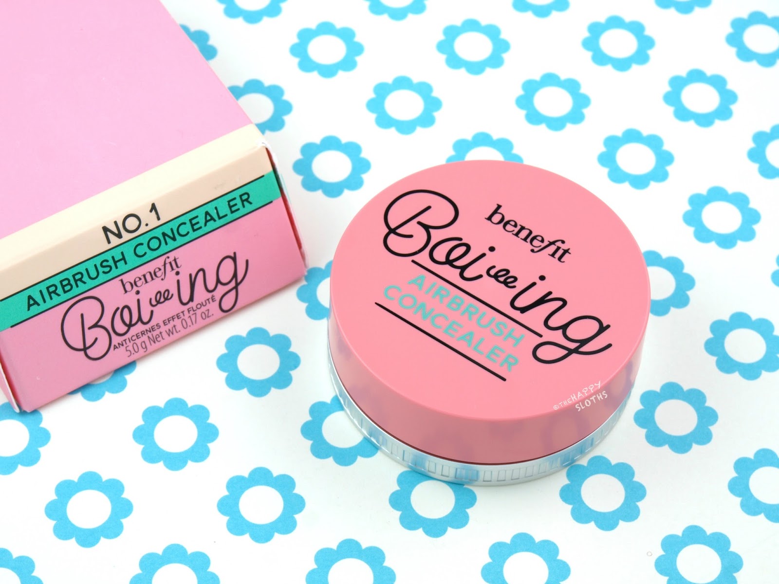 Benefit Boi-ing Airbrush Concealer: Review and Swatches | Happy Beauty, Makeup, and Skincare Blog with Reviews and