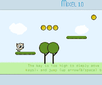 Here is a #Platformer all about a cat named #Mixel! #AdventureGames
