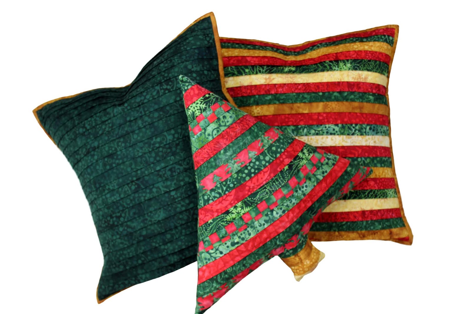 Creatin' in the Sticks Pleated Effect Strip Pillows Tutorial