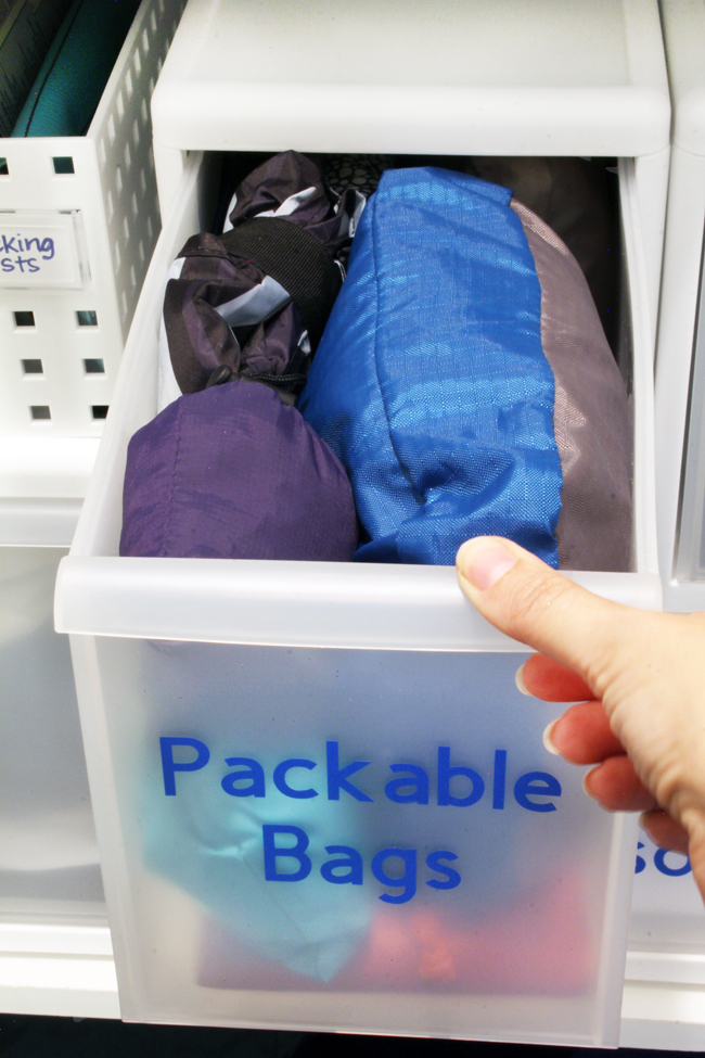 How to Store Luggage and Organize Travel Gear At Home Blue i Style