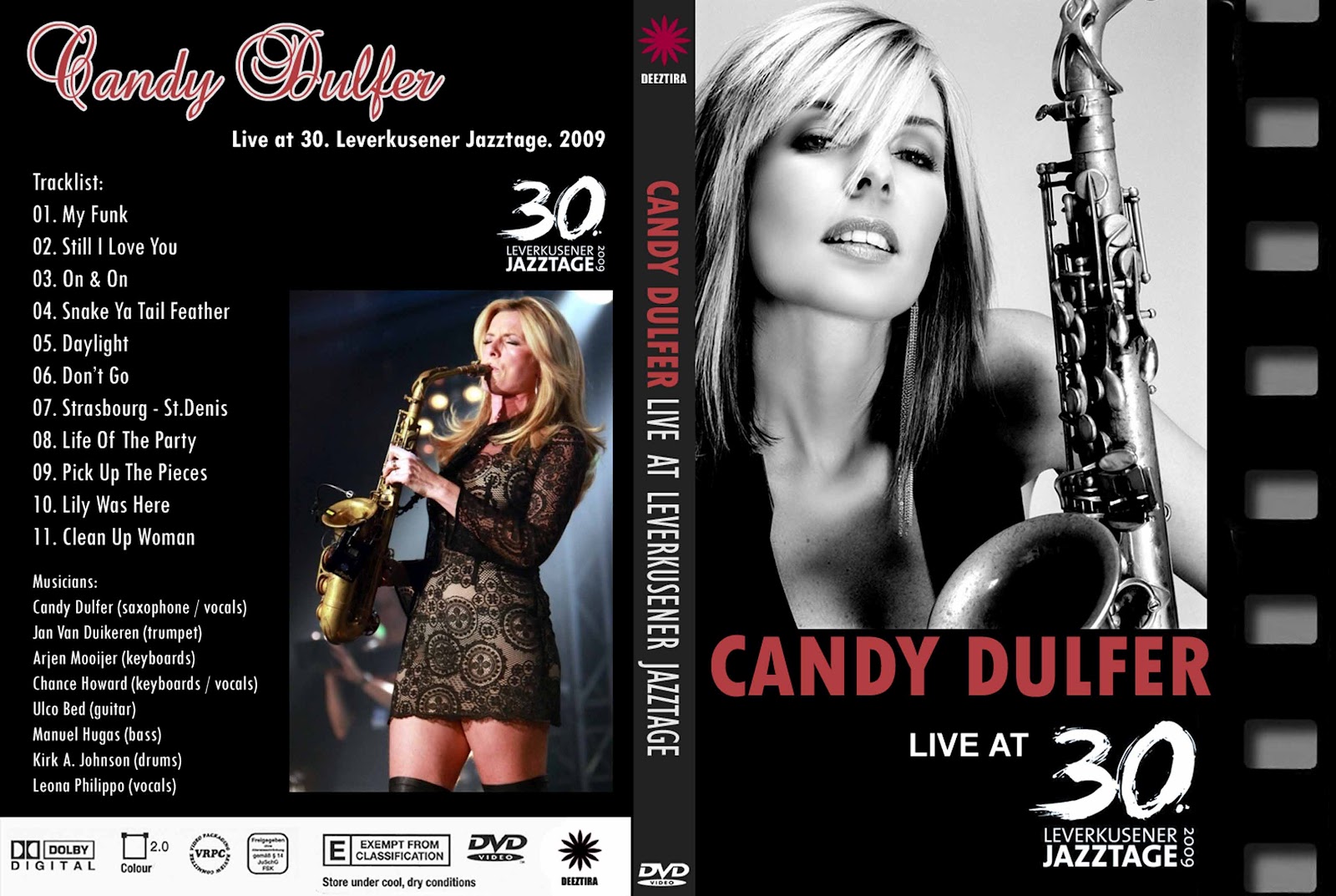 YOUDISCOLL Candy Dulfer Live at 30. Leverkusener Jazztage 2009