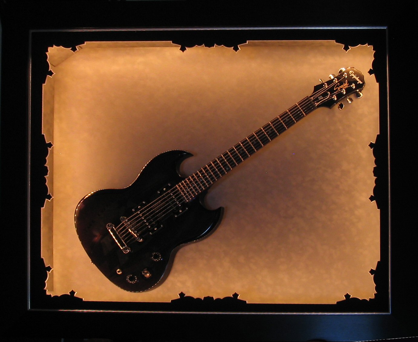 The Custom Guitar Display Case CSD Framing