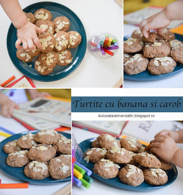 Turtite cu banana si carob