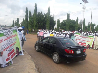 g Photos: Protests in Kaduna State against Religious Extremism