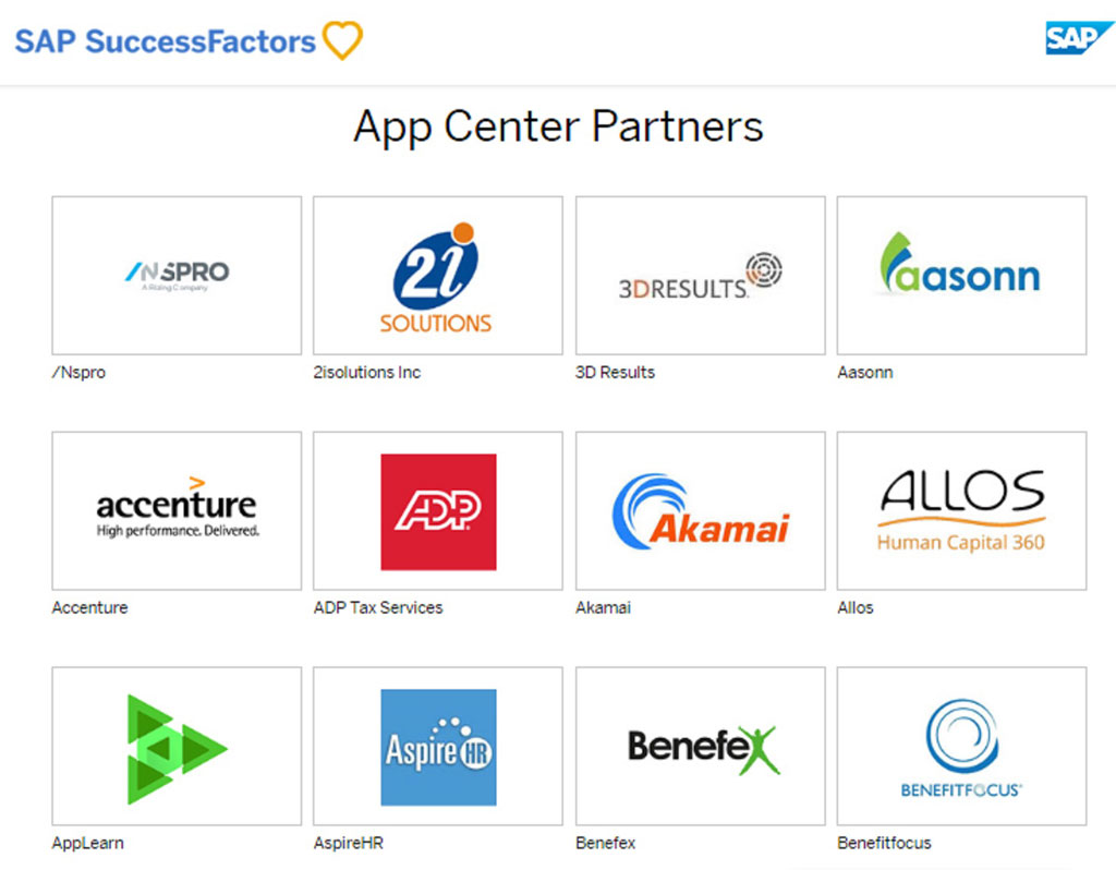 SAP Will Provide One-Stop Shop for Partner Apps with SAP SuccessFactors App Center