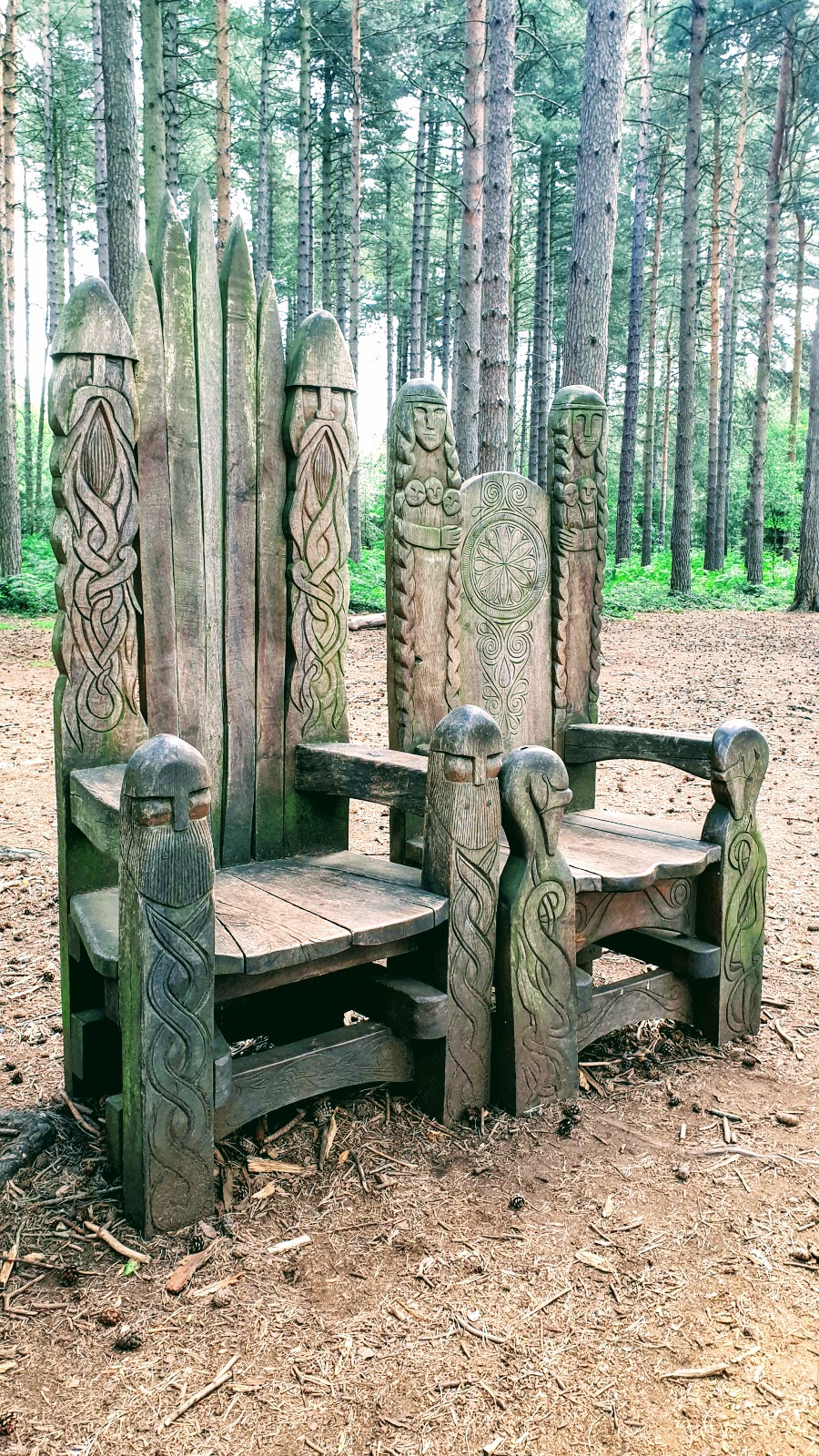 Wooden seats