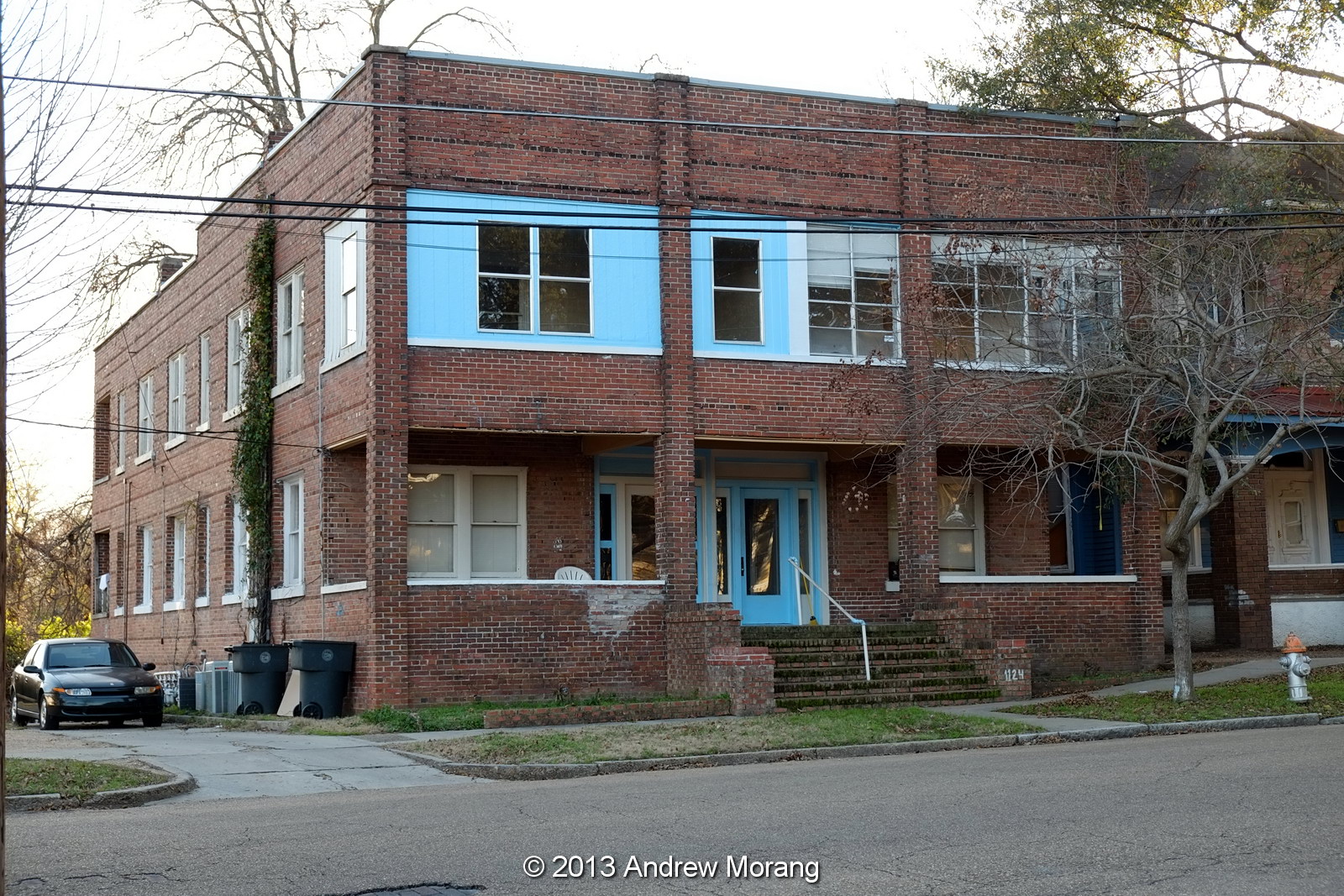 Urban Decay Condemned South Street Apartments, Vicksburg, Mississippi