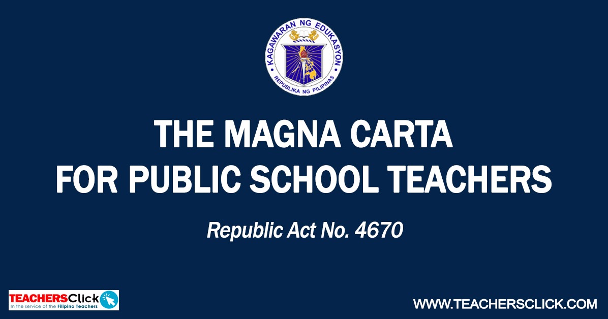 essay about magna carta for public school teachers