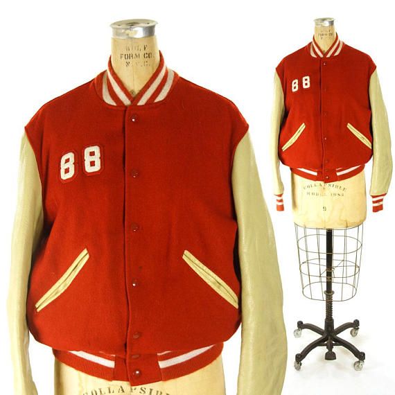 áo khoác bóng chày thập niên 80