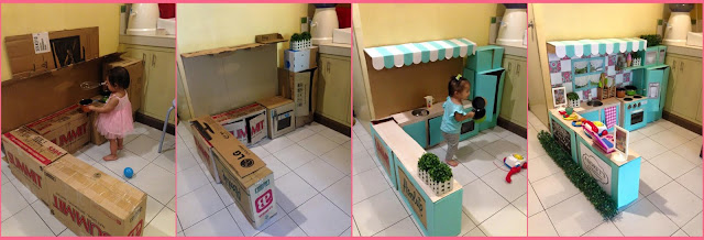 Mommy's Easy Crafts: ¡Una cocina de cartón revoluciona las redes sociales!