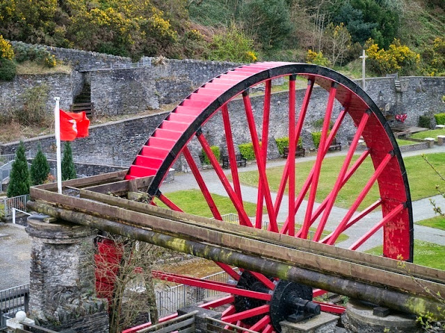 rueda hidráulica Laxey