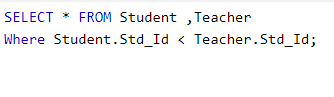 Types of joins in SQL Equi and Non_Equi join