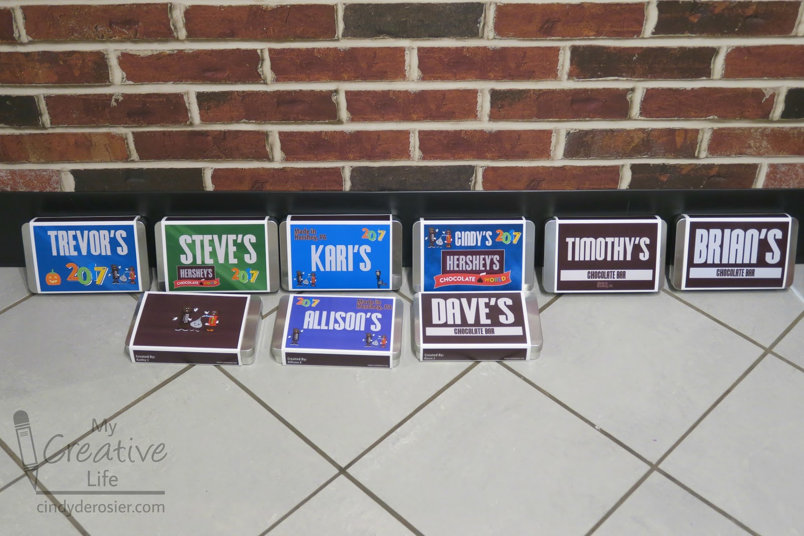 Hershey Chocolate World Create Your Own Candy Bar