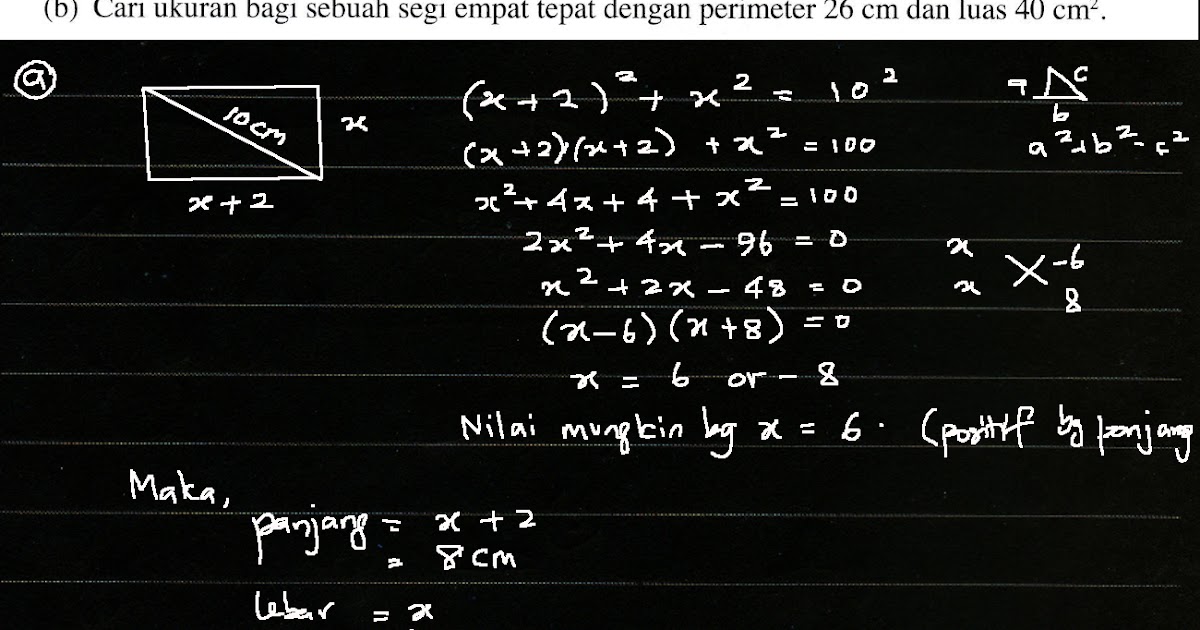 Latih Diri 2.1 Q3 Bab 2 Fungsi Kuadratik Tingkatan 4 Add Math
