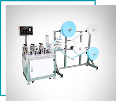 semi-automatic face mask making machine